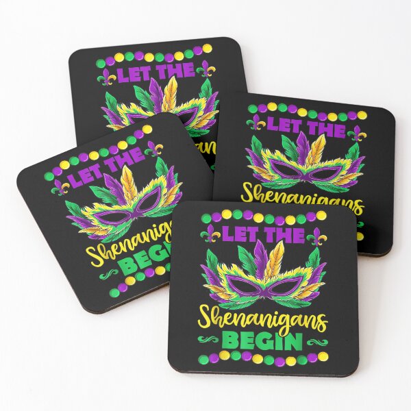 Item preview, Let The Shenanigans Begin Mardi Gras Kids Men Women  designed and sold by mchargue12.