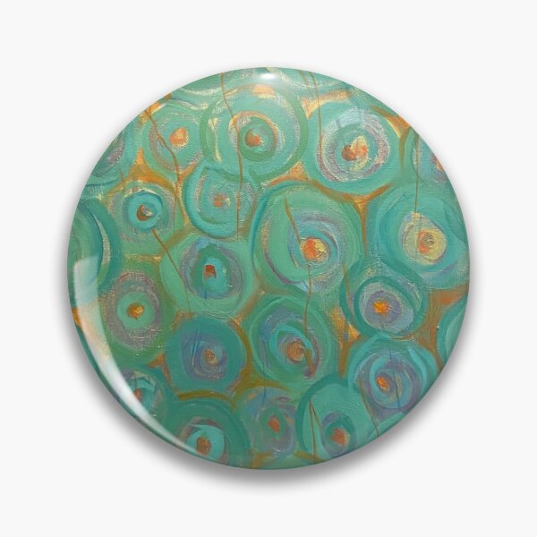 Item preview, Teal poppies 2 designed and sold by Robin Greenberg.