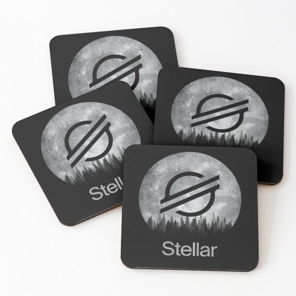 Item preview, Vintage Stellar XLM Coin To The Moon Trading Crypto Token Blockchain Wallet designed and sold by EarlineCormier.