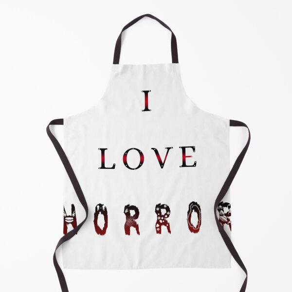 Item preview, I love Horror calligraphy text designed and sold by Deci-chanART.