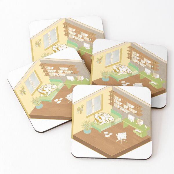 Item preview, Frog chilling in bedroom designed and sold by claretart.