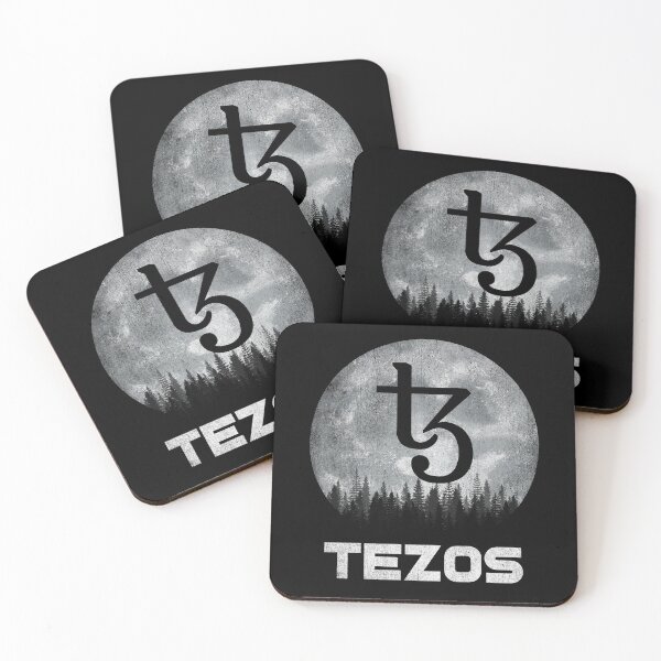 Item preview, Vintage Tezos XTZ Coin To The Moon Trading Crypto Token Blockchain Wallet designed and sold by EarlineCormier.