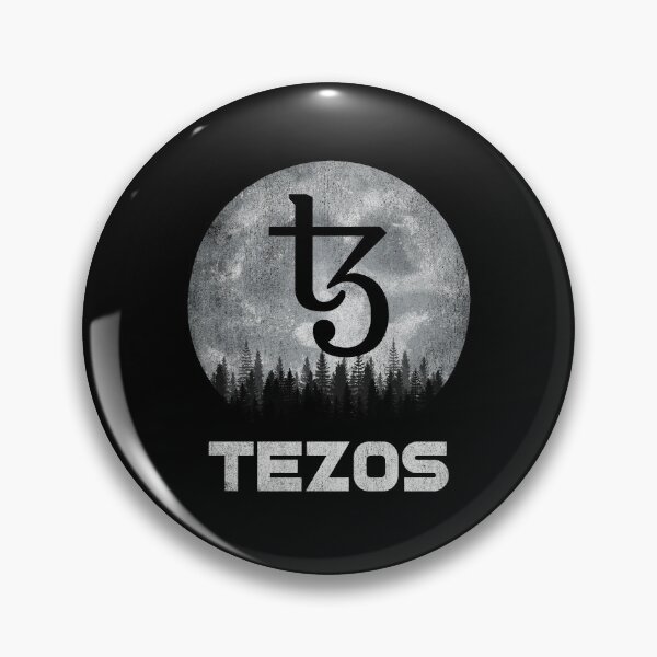 Item preview, Vintage Tezos XTZ Coin To The Moon Trading Crypto Token Blockchain Wallet designed and sold by EarlineCormier.