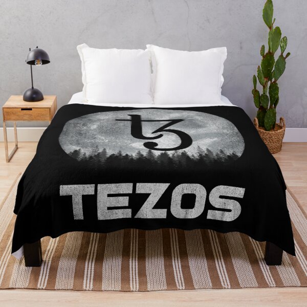 Item preview, Vintage Tezos XTZ Coin To The Moon Trading Crypto Token Blockchain Wallet designed and sold by EarlineCormier.