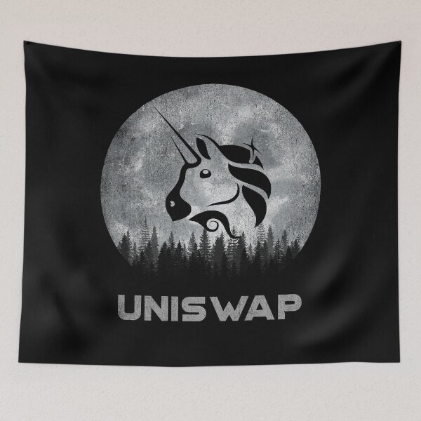 Item preview, Vintage Uniswap UNI Coin To The Moon Trading Crypto Token Blockchain Wallet designed and sold by EarlineCormier.