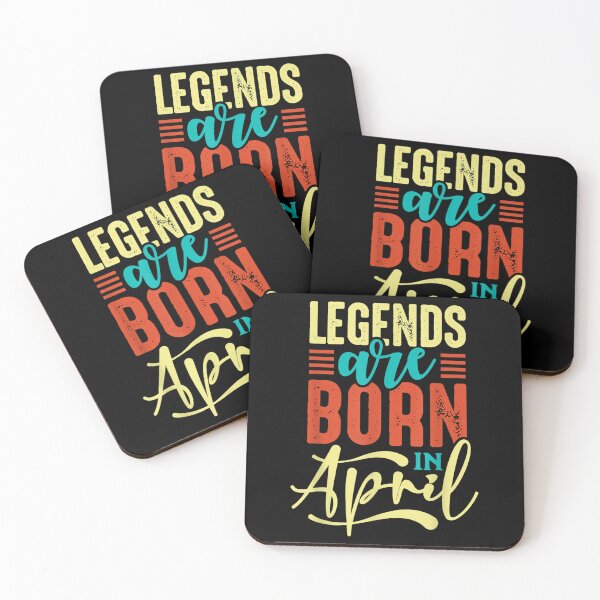 Item preview, Legends Are Born In April Birthday Funny Quotes Gift  designed and sold by mchargue12.