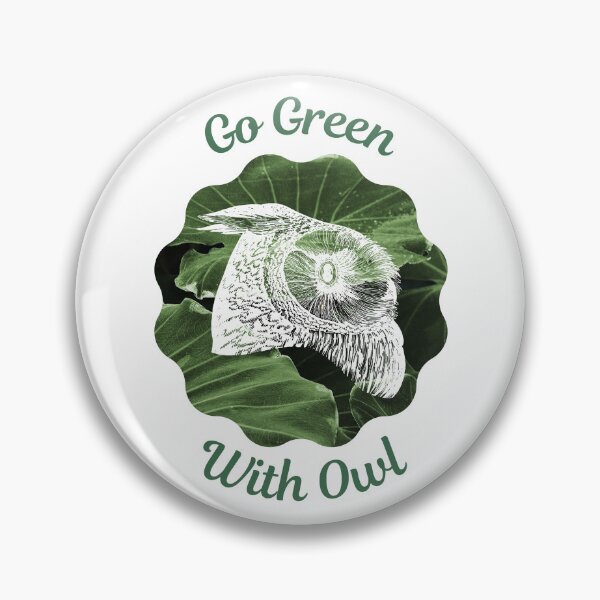 Item preview, Go Green With Owl designed and sold by kucingmaikan.