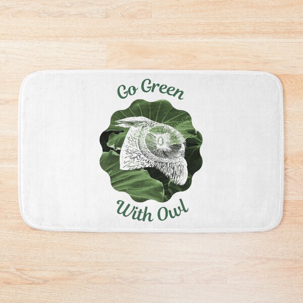 Item preview, Go Green With Owl designed and sold by kucingmaikan.
