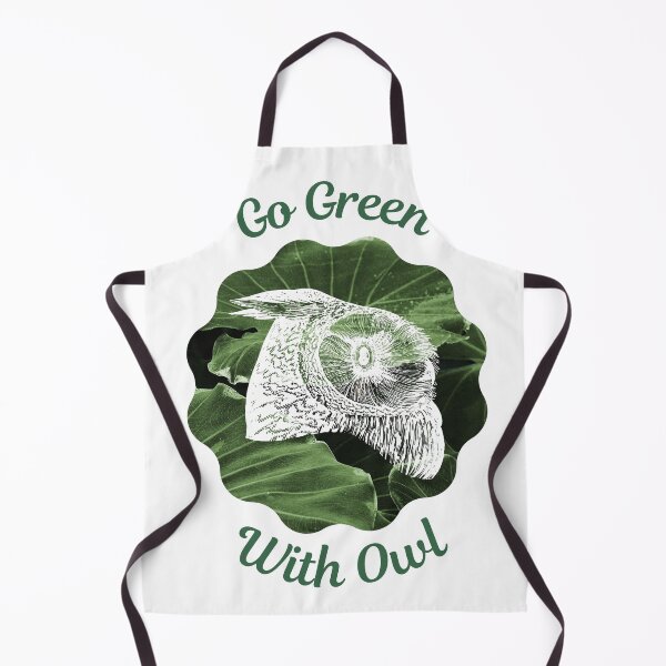 Item preview, Go Green With Owl designed and sold by kucingmaikan.