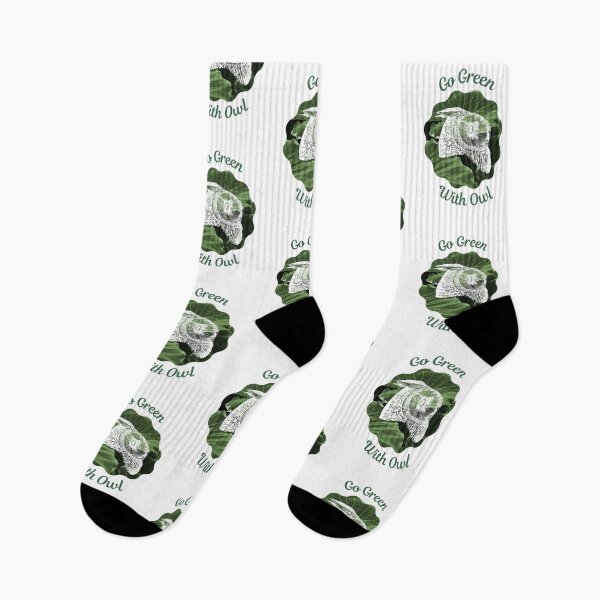 Item preview, Go Green With Owl designed and sold by kucingmaikan.