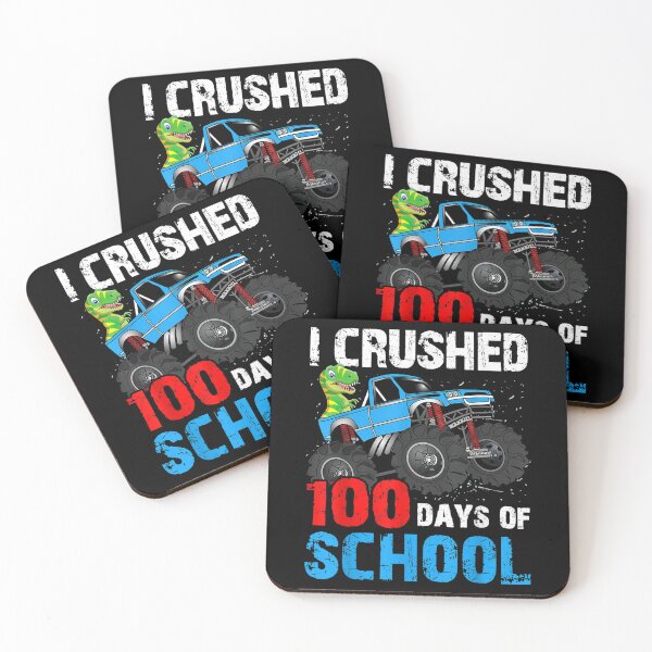 Item preview, I Crushed 100 Day Of School T Rex Happy Teacher Kids  designed and sold by mchargue12.