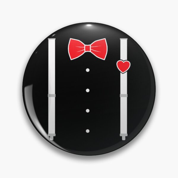Item preview, Red Hearts Bow Tie Suspenders Valentines Day Costume  designed and sold by mchargue12.