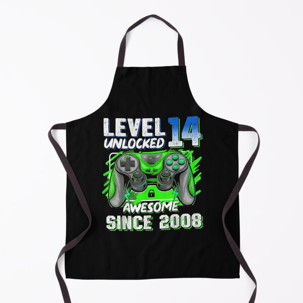 Item preview, 14 Yrs Old Gift Boy Level 14 Unlocked Awesome 2008 Birthday  designed and sold by mchargue12.