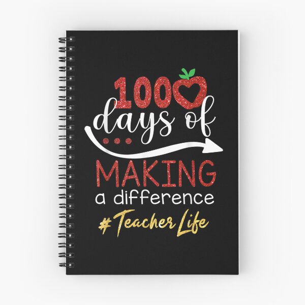 Item preview, 100 Days Of Making A Difference Teacher Life  designed and sold by mchargue12.