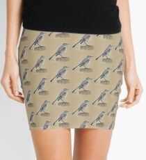 State Bird Series: Florida - Northern Mockingbird Mini Skirt