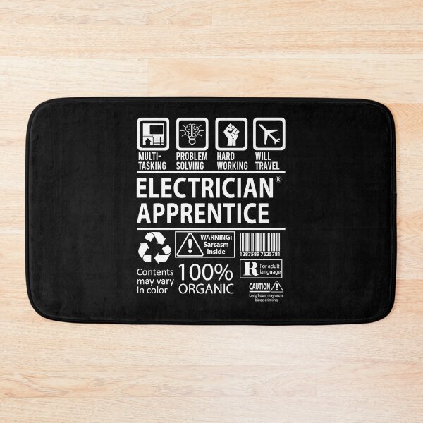Item preview, Electrician Apprentice T Shirt - MultiTasking Certified Job Gift Item Tee designed and sold by sabinacsnm.