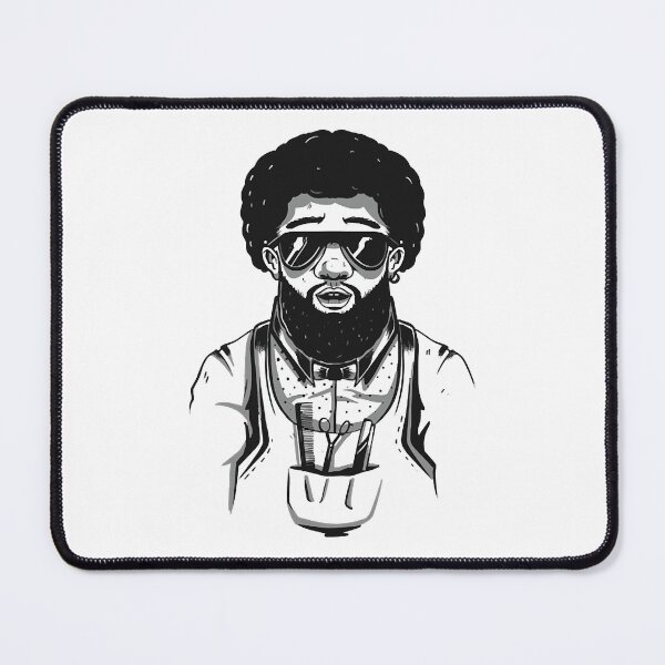 Item preview, AFRO BARBER designed and sold by ihossain.