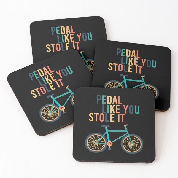 Item preview, Pedal Like You Stole It Funny Colorful Design Cool Bike Lovers Quote designed and sold by pedrored369.