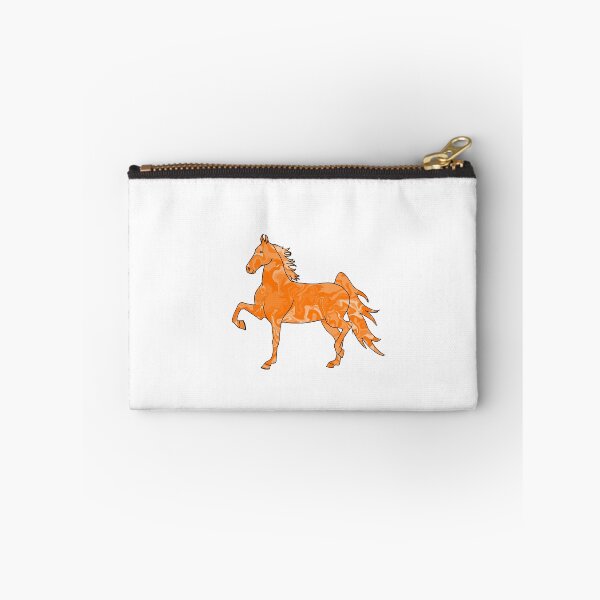 Item preview, Swirly Saddlebred Trotting Horse Orange designed and sold by theaadesigns.