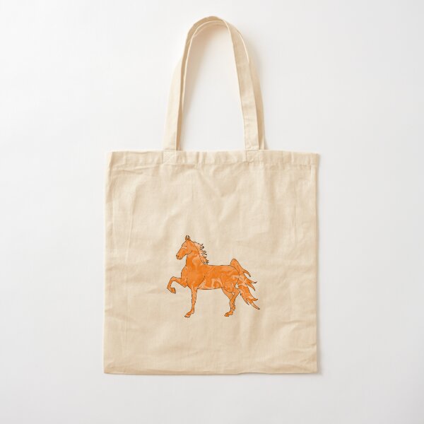 Aperçu de l'œuvre Swirly Saddlebred Trotteur Orange créée et vendue par theaadesigns.