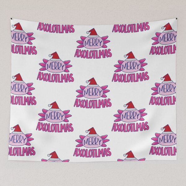 Item preview, Merry Christmas Axolotl Lovers - Merry Axolotlmas  designed and sold by mdbau.