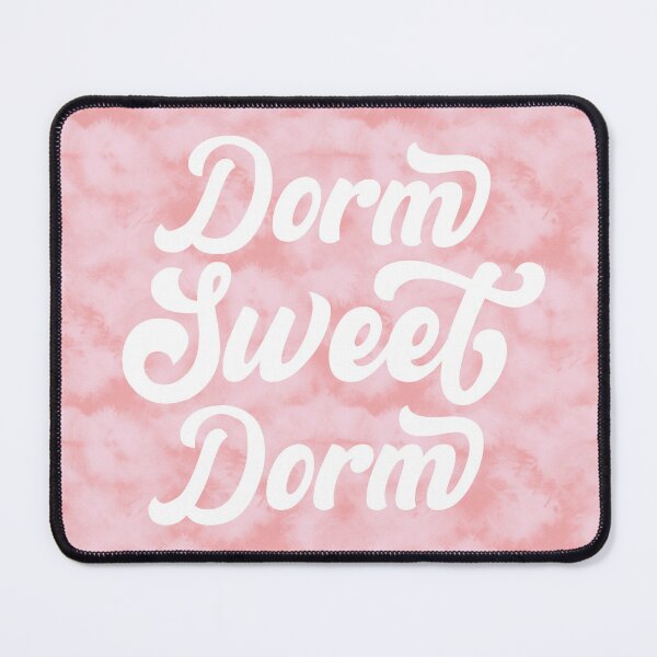 Item preview, Dorm Sweet Dorm Pink Watercolor Tie Dye Preppy designed and sold by MarzStudio.
