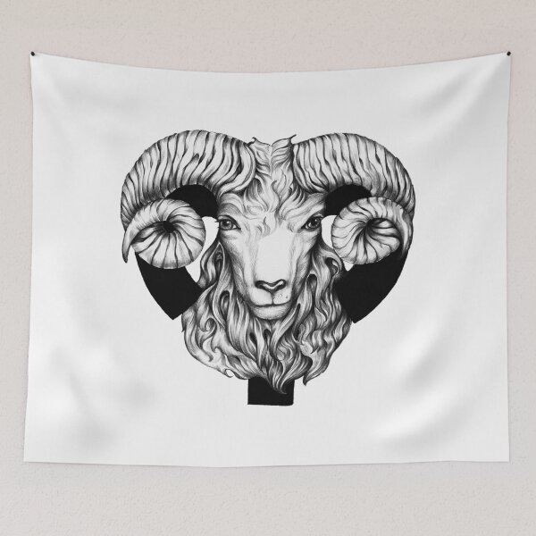 Item preview, Zodiac Ram Aries Fire Sign Asrology designed and sold by Tuesday Robbins.
