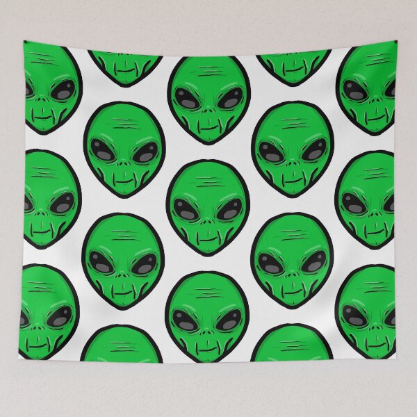 Item preview, The head of the Green Alien  designed and sold by mdbau.