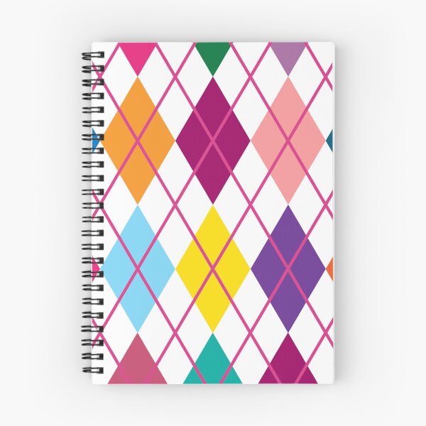 Item preview, Argyle Retro Vintage Print Red Blue Green Pink Punk Girly designed and sold by Shayna Westfall.