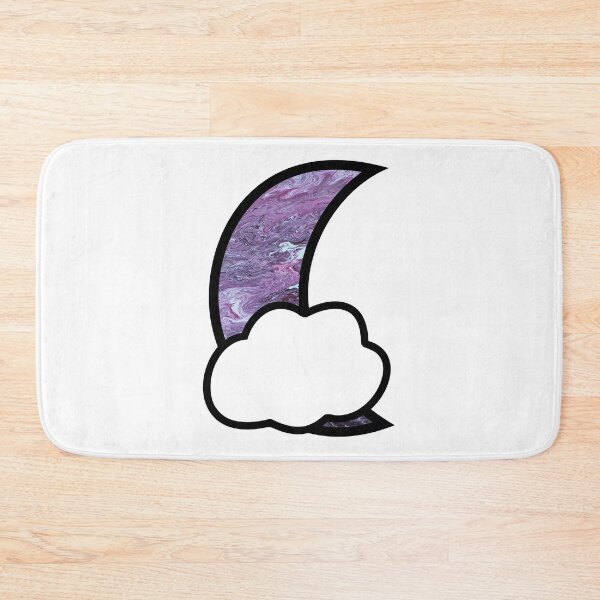 Item preview, Purple Moon, Marbled designed and sold by BuzzySpaceBee.