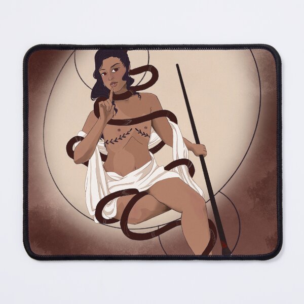 Item preview, Michael and the Serpant designed and sold by MR Magnet's WitchGender Designs.