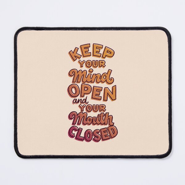 Item preview, Mind Open Mouth Closed designed and sold by polliadesign.