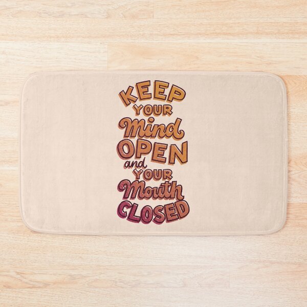 Item preview, Mind Open Mouth Closed designed and sold by polliadesign.