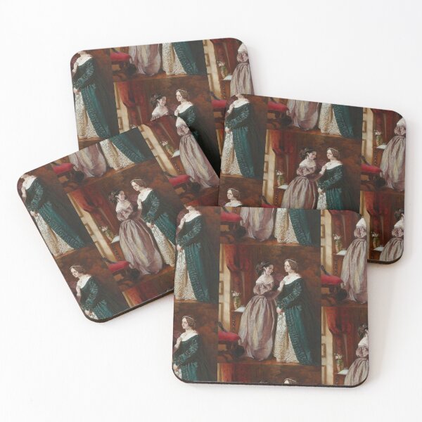 Item preview, Rosalind and Celia | Vintage Lesbian Art designed and sold by ashleykc9.