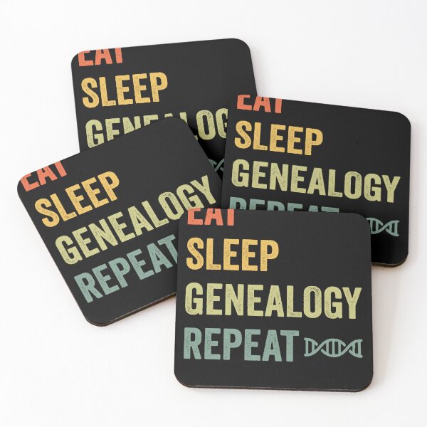 Item preview, Eat Sleep Genealogy Repeat Shirt, Genealogist Shirt, Genealogist Gift, Genealogy Shirt, Genealogy Gift, Genetics Shirt, Family History Shirt designed and sold by aymob.