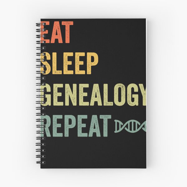 Item preview, Eat Sleep Genealogy Repeat Shirt, Genealogist Shirt, Genealogist Gift, Genealogy Shirt, Genealogy Gift, Genetics Shirt, Family History Shirt designed and sold by aymob.