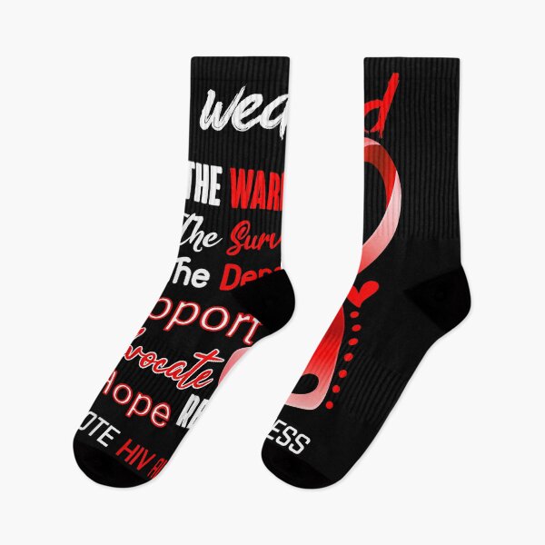 Item preview, I Wear Red For Hiv Aids Awareness  designed and sold by kaocartrel.