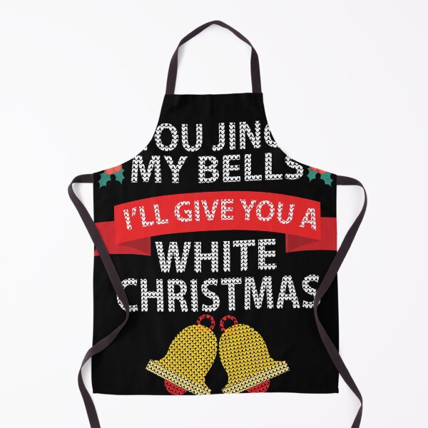 Aperçu de l'œuvre Si vous faites tinter mes cloches, je vous offrirai un sweat-shirt blanc de Noël créée et vendue par newellfa.