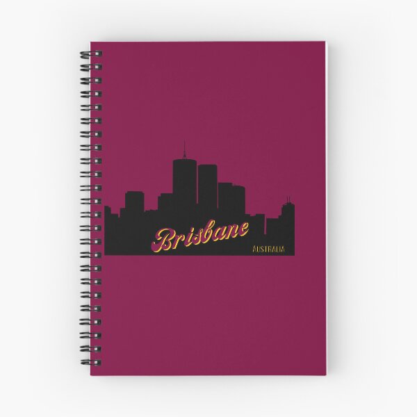 Item preview, Brisbane Australia skyline outline designed and sold by 1DaisyChainLane.