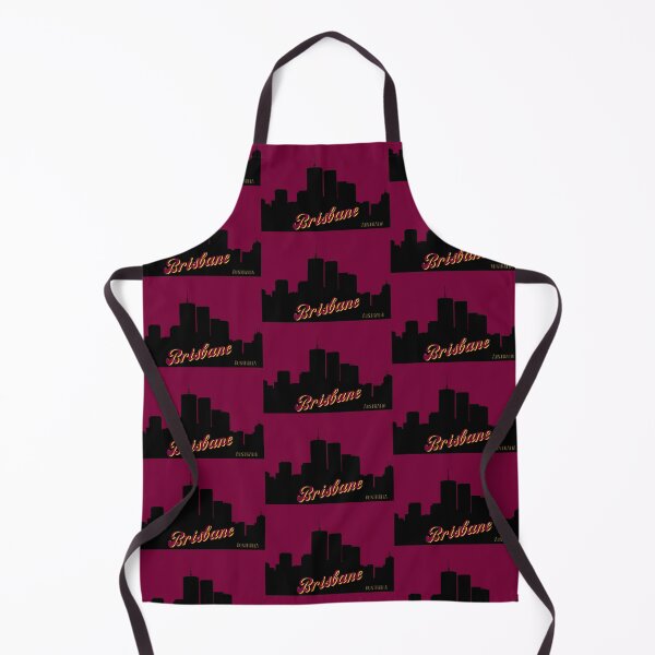 Item preview, Brisbane Australia skyline outline designed and sold by 1DaisyChainLane.