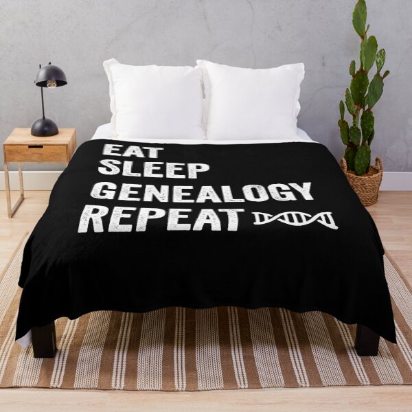 Item preview, Eat Sleep Genealogy Repeat Shirt, Gene Researcher Shirt, Genealogy Shirt, Genealogist Gift, Historian Shirt, Ancestry Shirt, Genealogy Gift designed and sold by aymob.