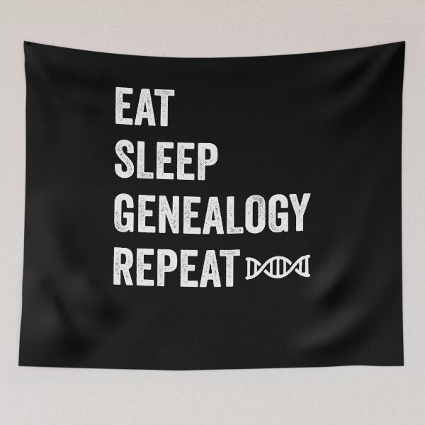 Item preview, Eat Sleep Genealogy Repeat Shirt, Gene Researcher Shirt, Genealogy Shirt, Genealogist Gift, Historian Shirt, Ancestry Shirt, Genealogy Gift designed and sold by aymob.