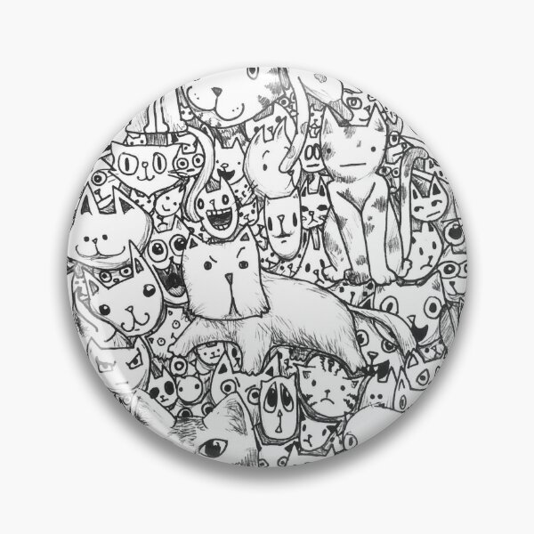 Enamel Pins: Pastel Kitties - Warrior Cats by DirtyNoodles