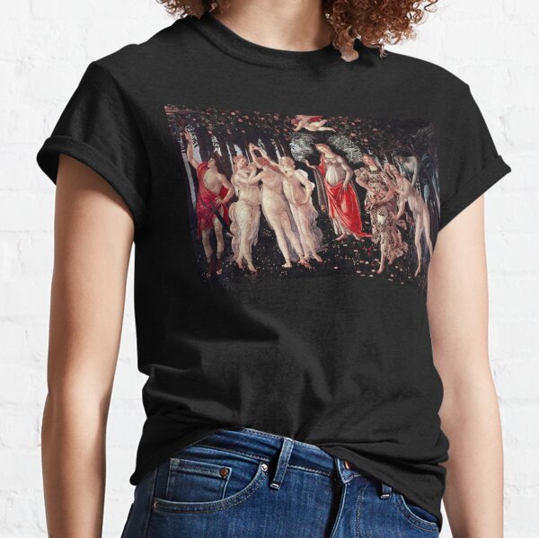 Aperçu de l'œuvre Printemps Primavera Sandro Botticelli Renaissance créée et vendue par VintageArchive.