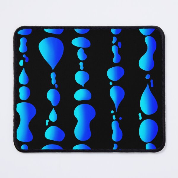 Item preview, Blue and Aqua Lava Lamp Pattern  designed and sold by ghost-cookies.