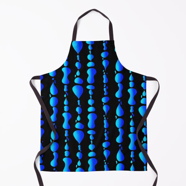 Item preview, Blue and Aqua Lava Lamp Pattern designed and sold by ghost-cookies.