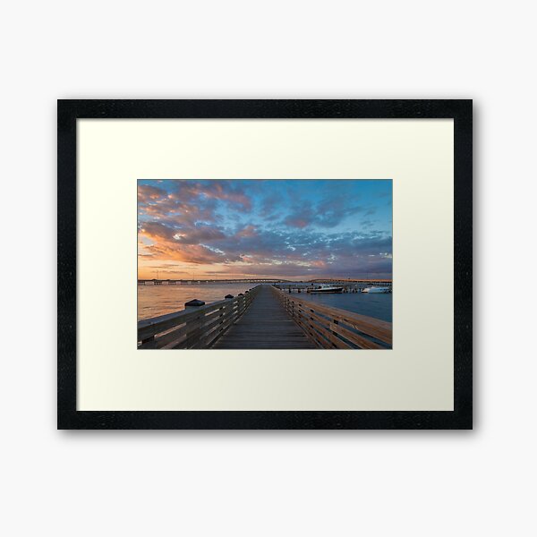 Item preview, Harbor Walk Sunset  designed and sold by peaceriverphoto.