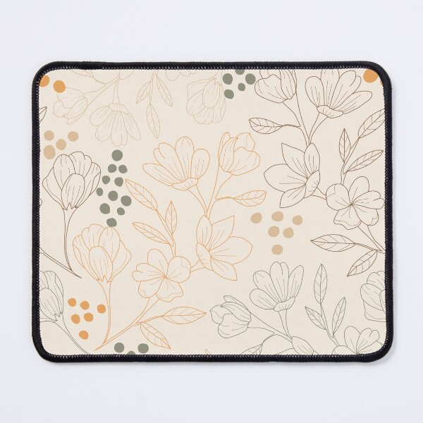 Item preview, Linie vintage flower pattern designed and sold by sewproject.