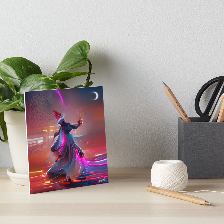 Item preview, Art Board Print designed and sold by Ambereena-Razvi.