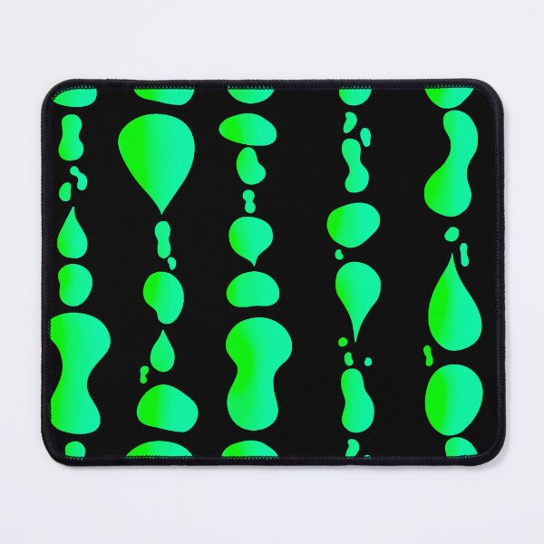 Item preview, Green and Turqouise Lava Lamp Pattern  designed and sold by ghost-cookies.